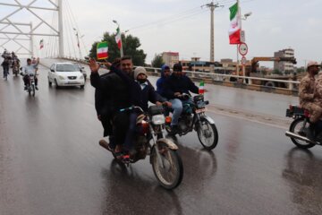 راهپمایی خودرویی 22 بهمن آبادان