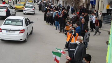 آیین بزرگداشت جشن 43سالگی انقلاب اسلامی در شهرستان گیلانغرب