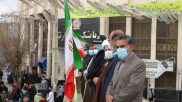 آیین بزرگداشت جشن 43سالگی انقلاب اسلامی در شهرستان گیلانغرب