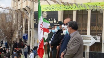 آیین بزرگداشت جشن 43سالگی انقلاب اسلامی در شهرستان گیلانغرب