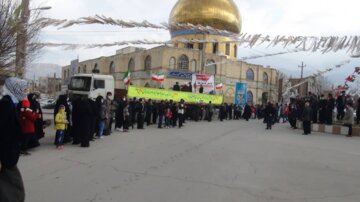 آیین بزرگداشت جشن 43سالگی انقلاب اسلامی در شهرستان گیلانغرب
