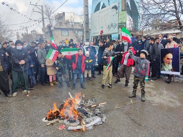 برگزاری مراسم ۲۲ بهمن در سردشت