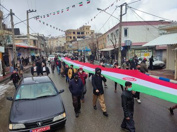 برگزاری مراسم ۲۲ بهمن در سردشت