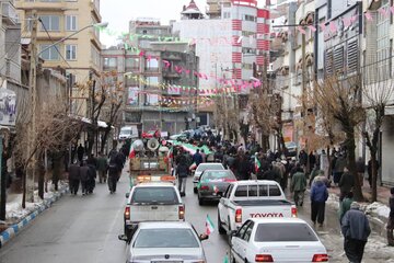 برگزاری مراسم ۲۲ بهمن در سردشت