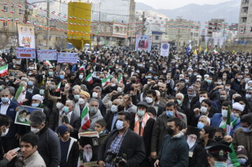 راهپیمایی 22بهمن در ایلام