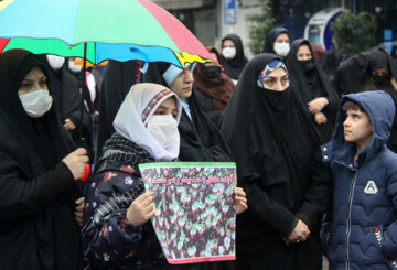 راهپیمایی 22 بهمن در آستارا