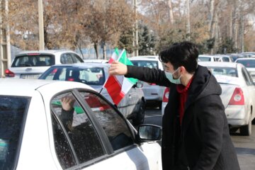 رژه خودرویی ۲۲ بهمن در ارومیه