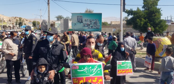 جنوب فارس صحنه یکپارچه وفاداری به آرمان های انقلاب