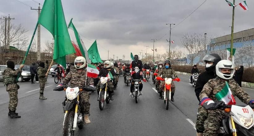 آغاز راهپیمایی موتوری و خودرویی در چهل و سومین بهار پیروزی انقلاب در اراک