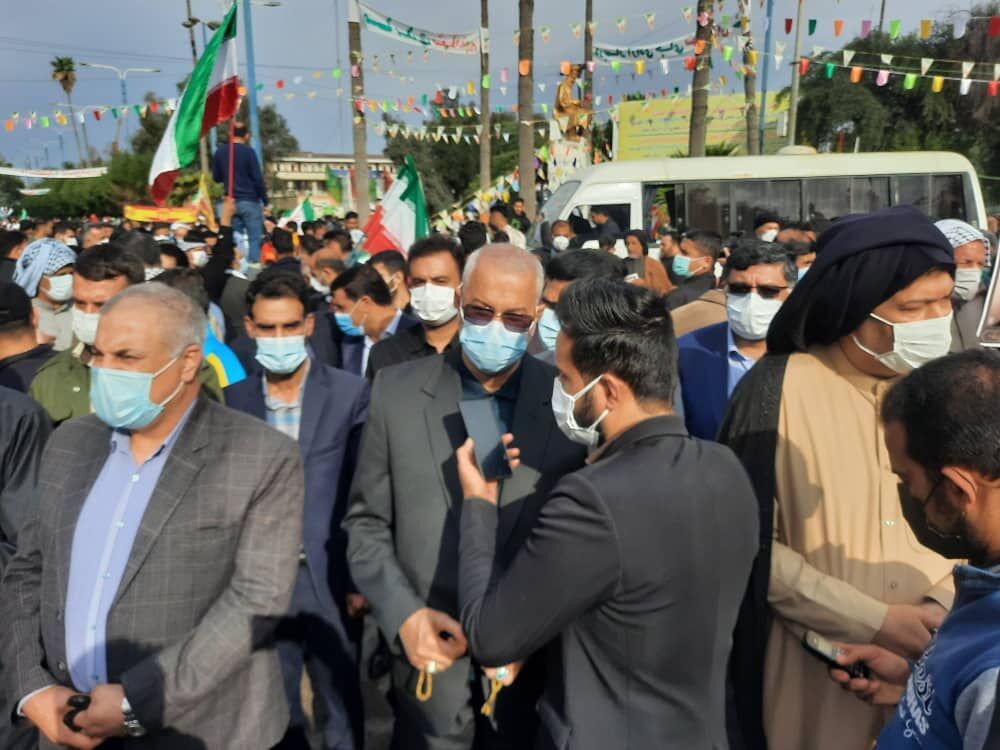 فرماندار اهواز: مردم خوزستان همواره پشتیبان انقلاب اسلامی هستند