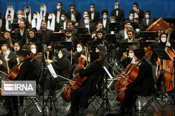 1st night of 37th Fajr Intl' Music Festival in memory of Gen. Soleimani