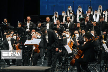 1st night of 37th Fajr Intl' Music Festival in memory of Gen. Soleimani