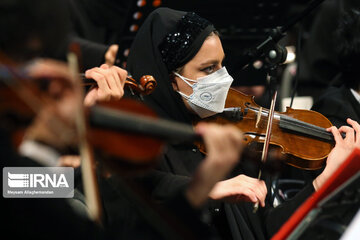 1st night of 37th Fajr Intl' Music Festival in memory of Gen. Soleimani