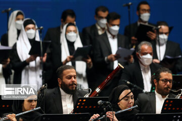 1st night of 37th Fajr Intl' Music Festival in memory of Gen. Soleimani