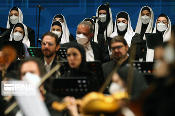 1st night of 37th Fajr Intl' Music Festival in memory of Gen. Soleimani