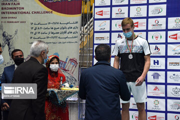 Badminton : Clôture des compétitions de la Coupe internationale de Fajr à Chiraz