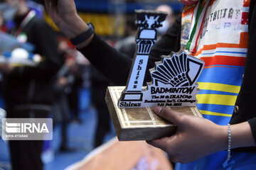 Badminton : Clôture des compétitions de la Coupe internationale de Fajr à Chiraz