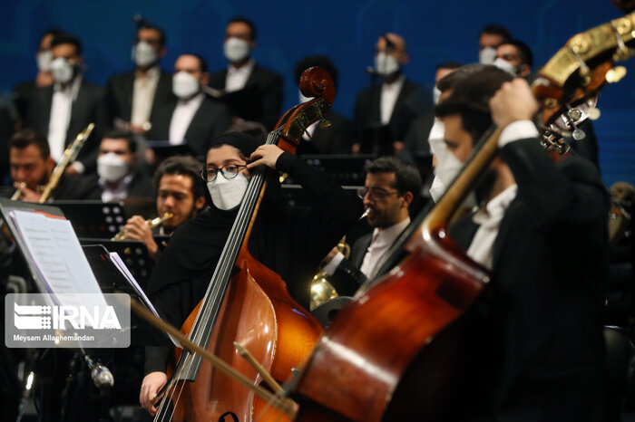 افتتاح رسمی سی‌وهفتمین جشنواره موسیقی فجر با اجرای ارکستر سمفونیک صداوسیما