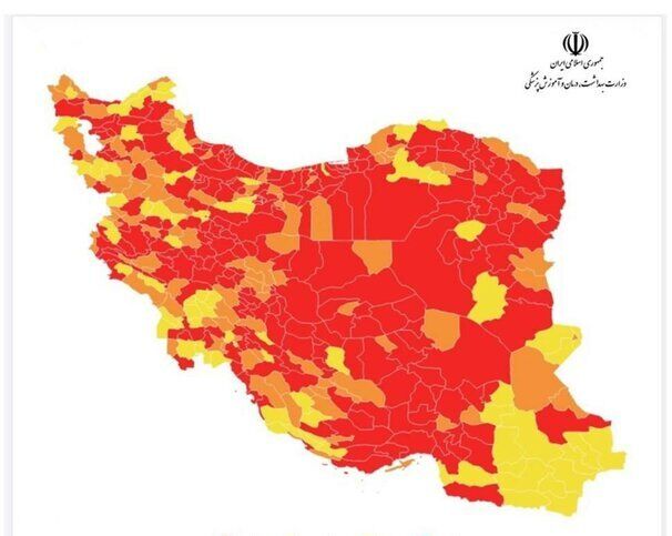 رنگ بندی جدید کرونایی در کهگیلویه وبویراحمد اعلام شد