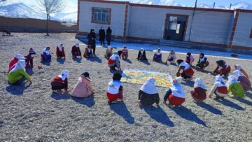 اجرای کمپین آموزش خانه‌های هلال برای هم بمانیم روستای" میلان" ماکو