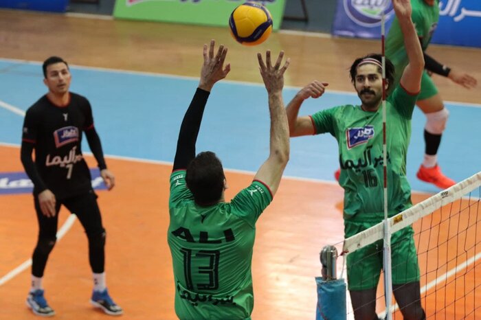 پایان خوش مرحله مقدماتی لیگ برتر والیبال برای تیمهای مازندرانی