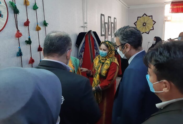 سه پروژه صنایع دستی و گردشگری در گنبدکاووس افتتاح شد