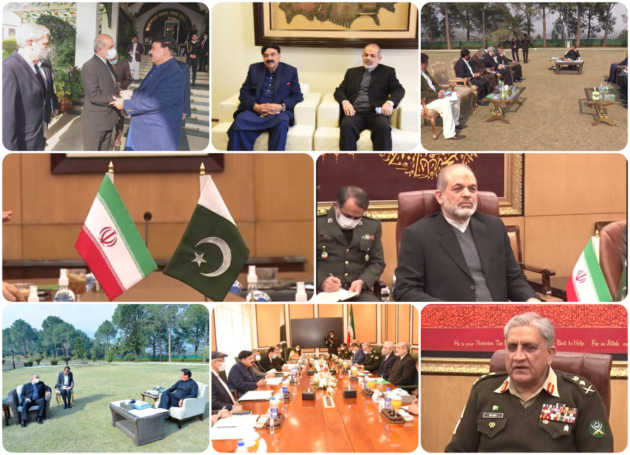 Pakistani media widely cover Iran interior minister’s Islamabad visit