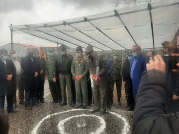 فاز نخست پروژه نزاجا در بیمارستان لاهیجان بهره‌برداری شد