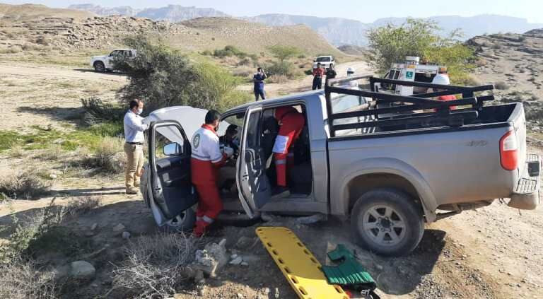 مانور امداد و نجات جاده‌ای و کارگاهی در گناوه برگزار شد 