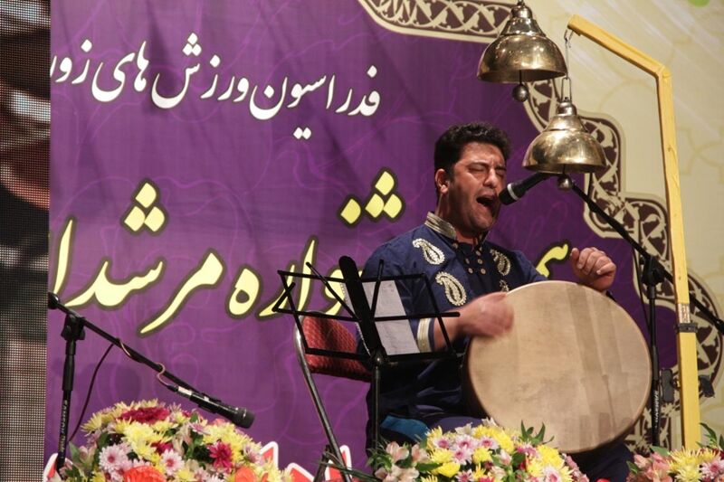 مرشد شیرازی، نشان زرین جشنواره مرشدان برتر ایران کسب کرد