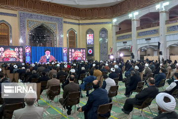 Supreme Leader addresses people of Tabriz via video link