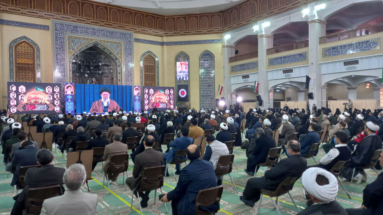 Supreme Leader addresses Tabriz people via video link