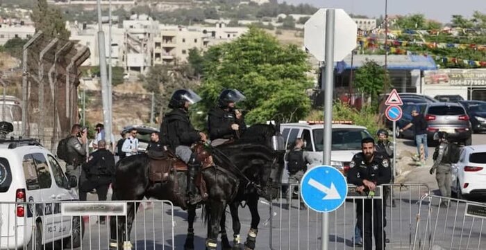 مشارکت هزاران نفر در نماز صبح امروز در مسجد الاقصی