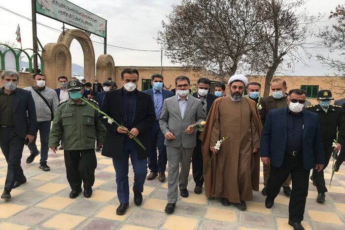 عملیات ساخت تصفیه خانه آب کامیاران با حضور استاندار کردستان آغاز شد