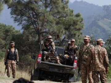 درگیری ارتش پاکستان با تروریست‌ها ۶ کشته داشت