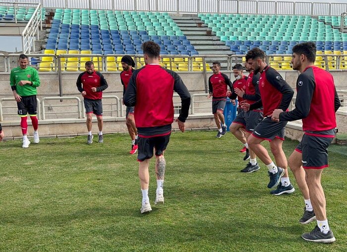 بدنسازی پرسپولیسیها در غیاب ۲ بازیکن مصدوم