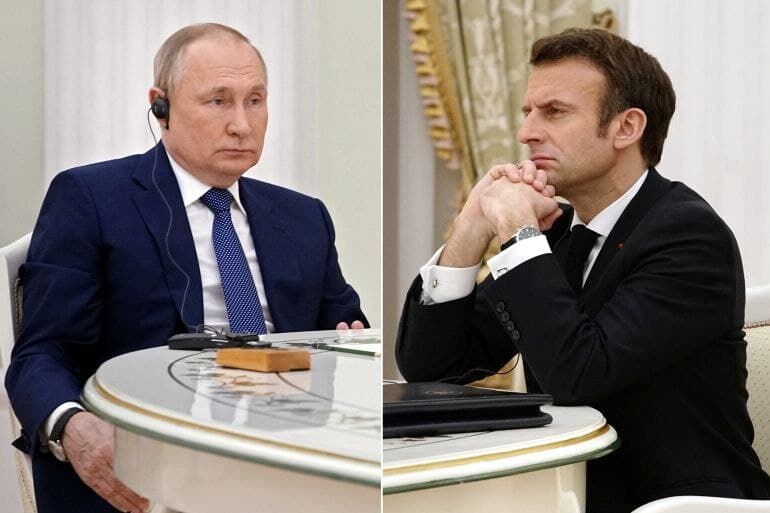Putin y Macron hablarán por repunte del conflicto en el este de Ucrania