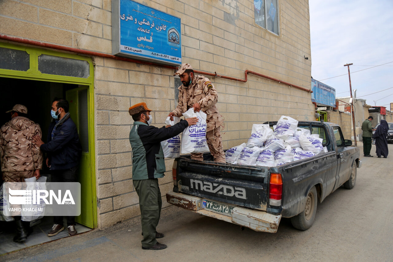 فیلم/ رزمایش همدلی و احسان در شهرستان راز و جرگلان