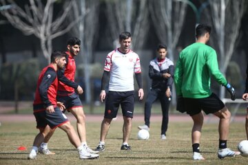 تمرین پرسپولیس با نظر کادرفنی تعطیل شد