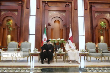 Cumhurbaşkanı Reyisi’nin Katar ziyaretinin ilk gününden kareler