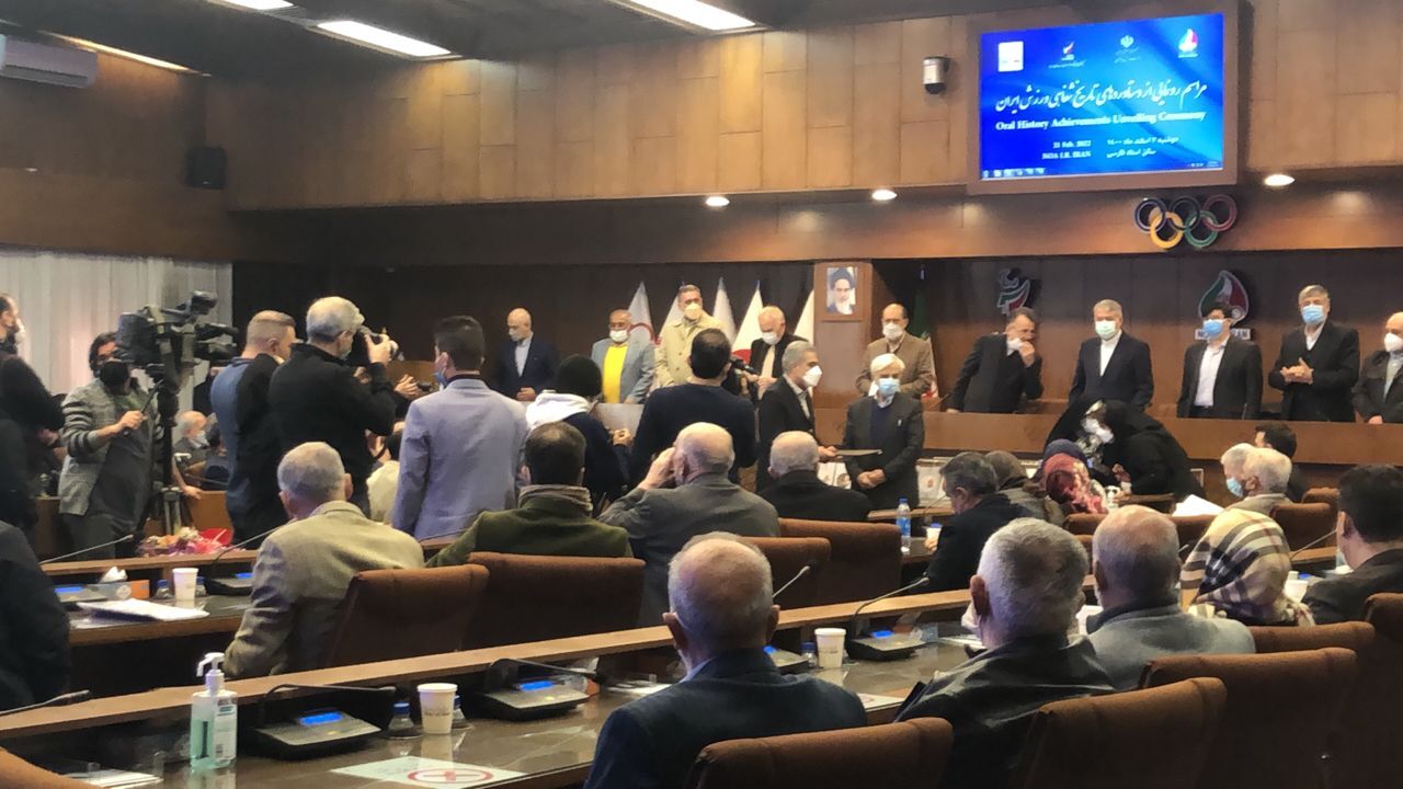 ۶ طرح تاریخ شفاهی ورزش ایران رونمایی شد ۶ طرح تاریخ شفاهی ورزش ایران رونمایی شد