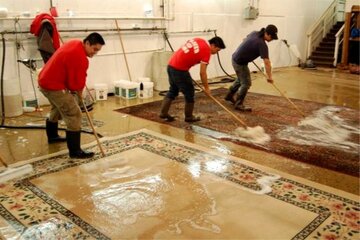 نرخ قالی‌شویی‌ در مشهد حدود ۴۰ درصد افزایش یافت 