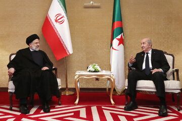 Le Président Raïssi appelle à l’élargissement des relations bilatérales, régionales et internationales Téhéran-Alger