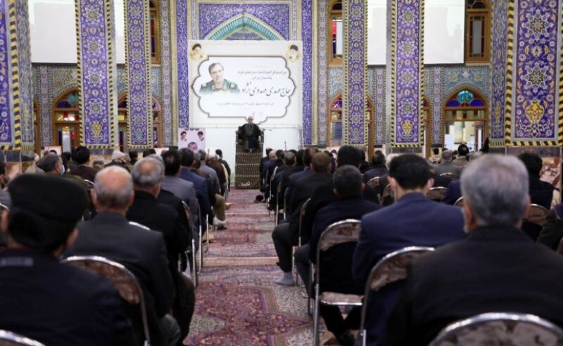 آیین بزرگداشت سردار مهدوی‌نژاد در یزد برگزار شد