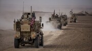 مردم قامشلی سوریه از عبور ۲ کاروان نظامی آمریکا جلوگیری کردند