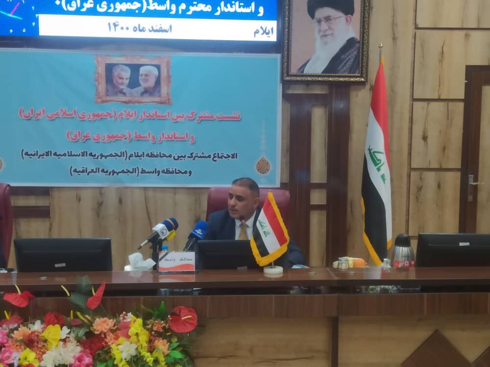 استاندار واسط: مرز مهران ، زرباطیه باید به الگویی برای مبادلات ایران و عراق تبدیل شود