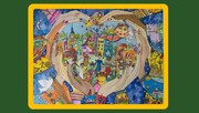نونهال هرمزگانی در مسابقه بین‌المللی نقاشی «شهر صلح آمیز» ژاپن برگزیده شد