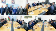 İran'ın Bakü Büyükelçisi'nden Azerbaycanlı İşverenler Konfederasyonu Başkanı'na ziyaret
