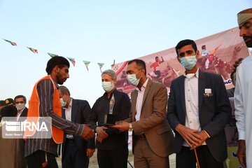 Big camel riding competitions in southern Iran