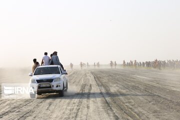 Big camel riding competitions in southern Iran